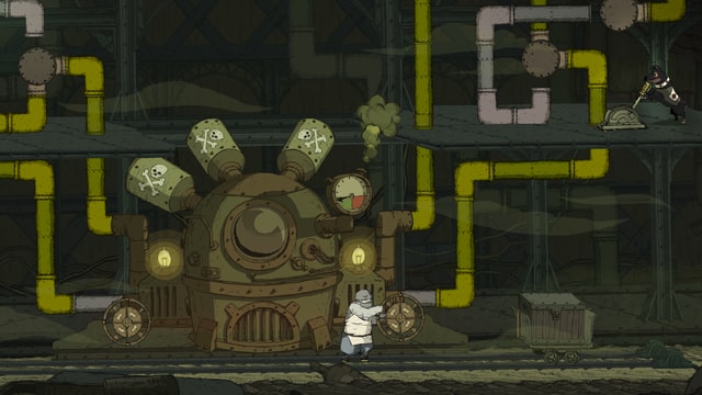 Spielszene aus «Valiant Hearts» Spielszene aus «Valiant Hearts»