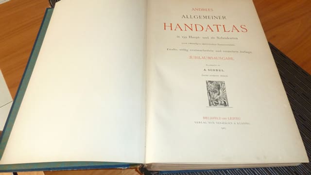 Handatlas von 1907: Interessant, aber nicht wertvoll