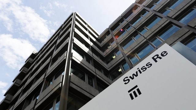 Das Gebäude der Swiss Re. Das Gebäude der Swiss Re.
