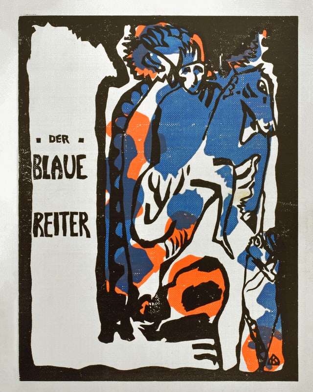 Wassily Kandinsky und Franz Marc (Hrsg.): Almanach Der Blaue Reiter, München, 1914, 29.5 x 23 x 2.5 cm. Wassily Kandinsky und Franz Marc (Hrsg.): Almanach Der Blaue Reiter, München, 1914, 29.5 x 23 x 2.5 cm.