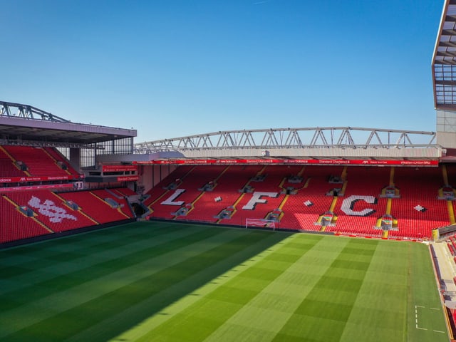 Leeres Fussball-Stadion. Leeres Fussball-Stadion.