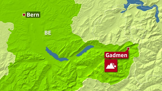 karte Gadmen karte Gadmen