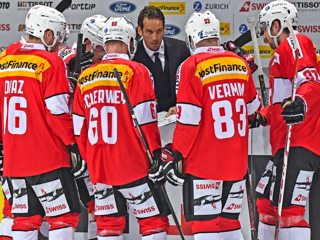 Nationaltrainer Patrick Fischer. Nationaltrainer Patrick Fischer.