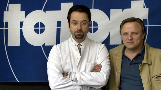 Ermittlerduo Karl-Friedrich Boerne und Hauptkommissar Frank Thiel. Ermittlerduo Karl-Friedrich Boerne und Hauptkommissar Frank Thiel.