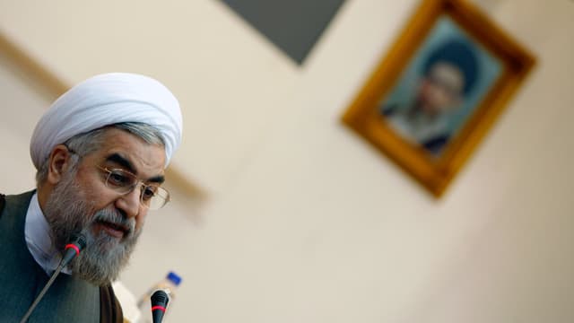 Der iranische Präsident Hassan Rohani. Der iranische Präsident Hassan Rohani.