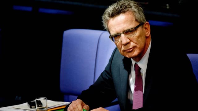 Der deutsche Verteidigungsminister Thomas de Maizière Der deutsche Verteidigungsminister Thomas de Maizière