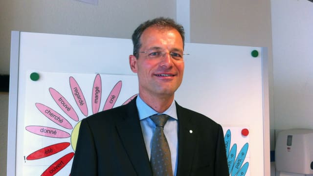 Bildungsdirektor Reto Wyss. Bildungsdirektor Reto Wyss.