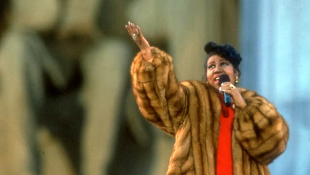 Aretha Franklin singt. Aretha Franklin singt.