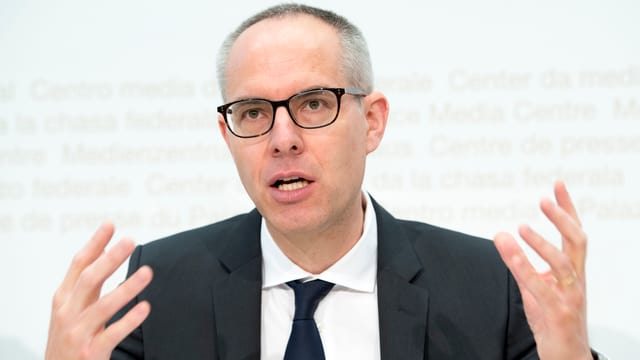 Weko-Präsident Vincent Martenet: Gute Ideen bei der Digitalisierung nicht verhindern. Weko-Präsident Vincent Martenet: Gute Ideen bei der Digitalisierung nicht verhindern.