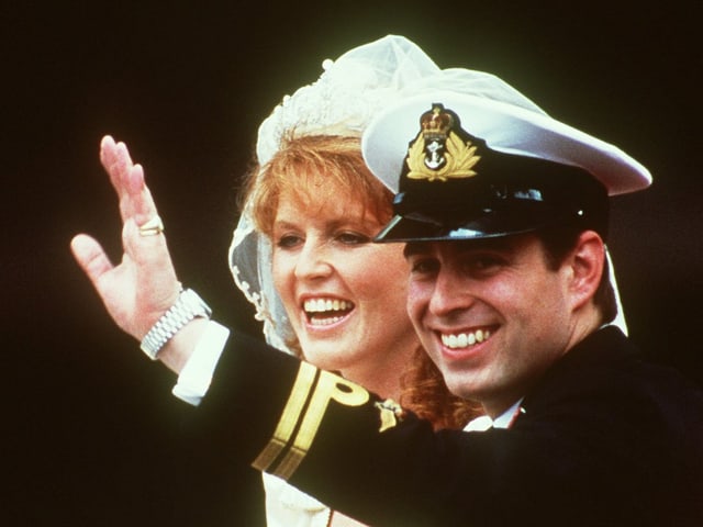 Prinz Andrew und Sarah Ferguson Prinz Andrew und Sarah Ferguson