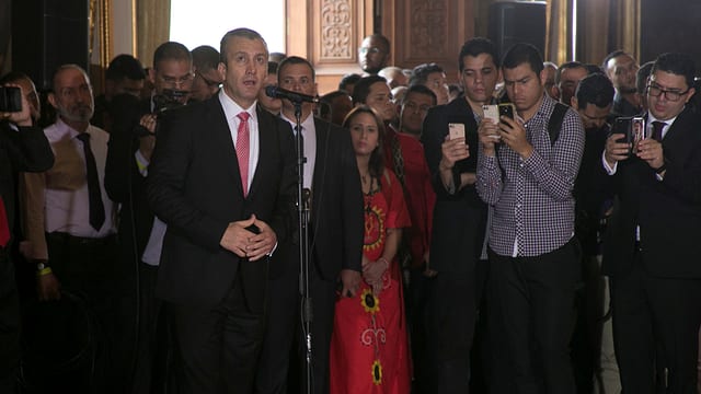 Vizepräsident Tareck El Aissami Vizepräsident Tareck El Aissami