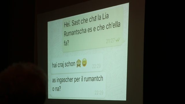 La GiuRu ha fatg questiunaris via whatsApp. La GiuRu ha fatg questiunaris via whatsApp.