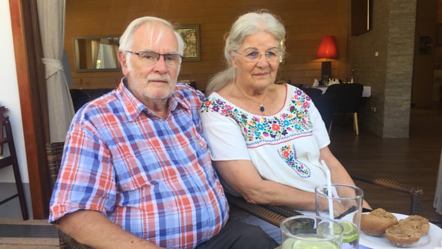 Ursula und Mario Polla verbringen ihren Lebensabend in der Altersresidenz. 