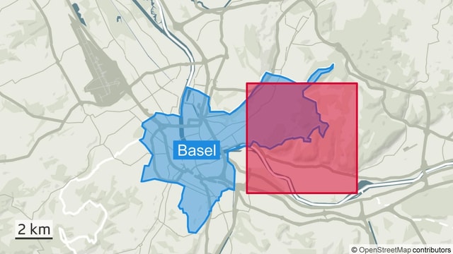 Karte Basel Karte Basel