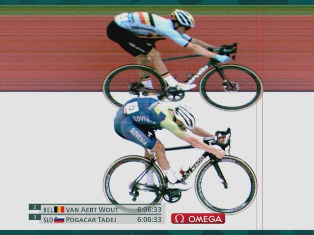 Wout van Aert und Tadej Pogacar Wout van Aert und Tadej Pogacar