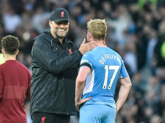 Jürgen Klopp Kevin de Bruyne