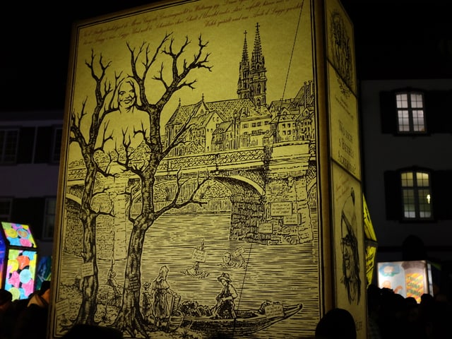 Laternenausstellung auf dem Münsterplatz