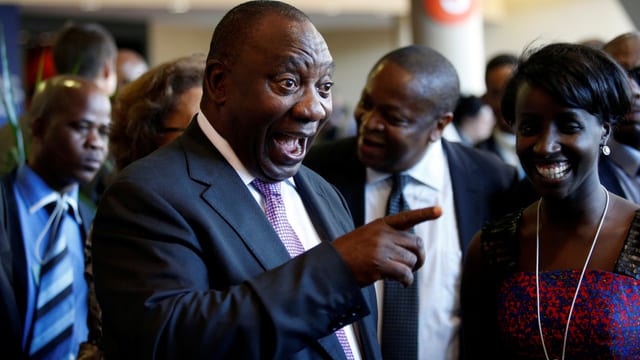 Cyril Ramaphosa. Cyril Ramaphosa.