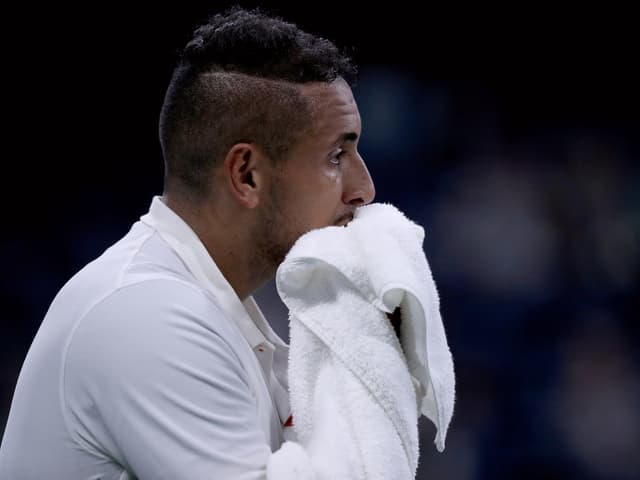 Gegen Nick Kyrgios wird ermittelt. Gegen Nick Kyrgios wird ermittelt.