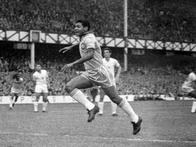 Garrincha bei der WM 1962.