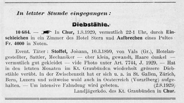 Anzeige Anzeige