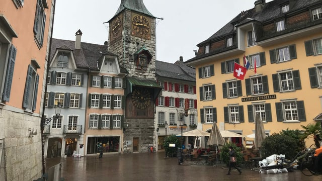 Die Altstadt von Solothurn. Die Altstadt von Solothurn.