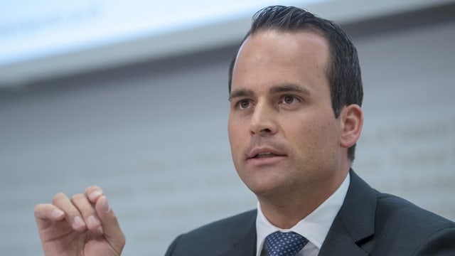 Damian Müller, FDP-Ständerat aus dem Kanton Luzern. Damian Müller, FDP-Ständerat aus dem Kanton Luzern.