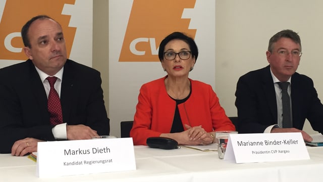 Medienkonferenz der CVP Aargau Medienkonferenz der CVP Aargau