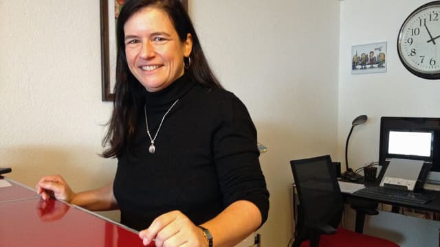 Porträtbild von Monika Gerber Porträtbild von Monika Gerber