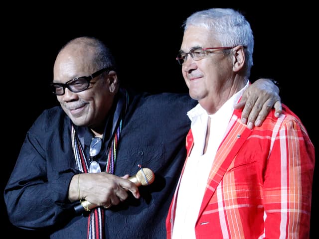 Quincy Jones und Claude Nobs Quincy Jones und Claude Nobs