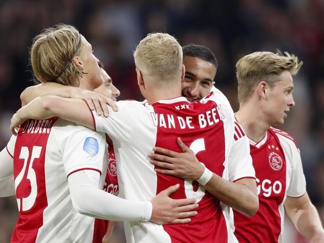 Die Youngsters von Ajax. Die Youngsters von Ajax.