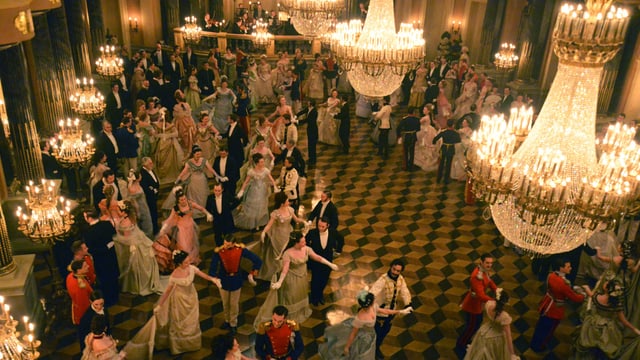Ballszene in «Anna Karenina: Vronsky's Story» Ballszene in «Anna Karenina: Vronsky's Story»