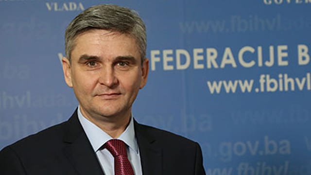 Minister Salko Bukvarevic Minister Salko Bukvarevic