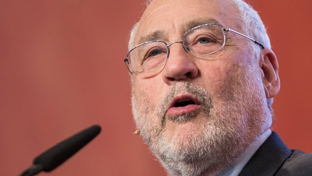 Porträt von Joseph E. Stiglitz. Porträt von Joseph E. Stiglitz.