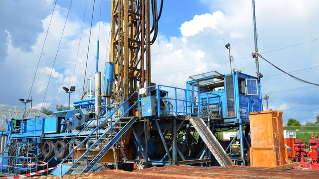 Basis eines Bohrturms. Basis eines Bohrturms.