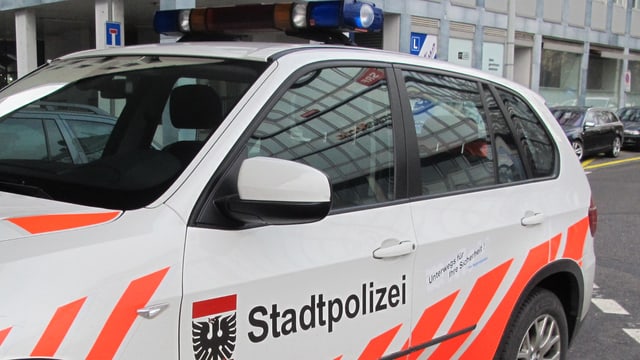 Streifenwagen der Stadtpolizei Streifenwagen der Stadtpolizei