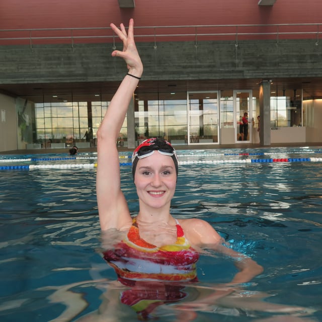 Synchronschwimmerin Vivienne Koch. Synchronschwimmerin Vivienne Koch.