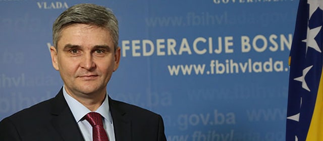 Minister Salko Bukvarevic Minister Salko Bukvarevic