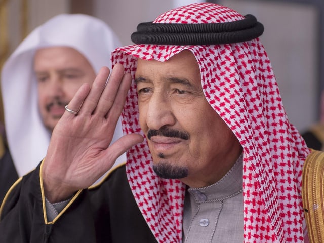 Der neue König von Saudi-Arabien, Salman. Der neue König von Saudi-Arabien, Salman.