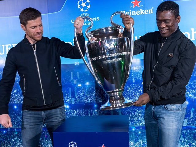 Xabi Alonso und Clarence Seedorf Xabi Alonso und Clarence Seedorf