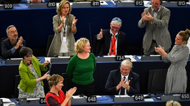 Die Grünen-Abgeordnete Judith Sargentini. Die Grünen-Abgeordnete Judith Sargentini.