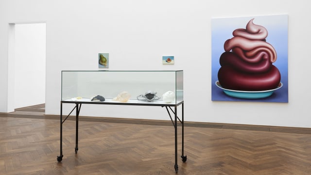 Bild der Künstlerin hängt in der Regionale-Ausstellung Bild der Künstlerin hängt in der Regionale-Ausstellung