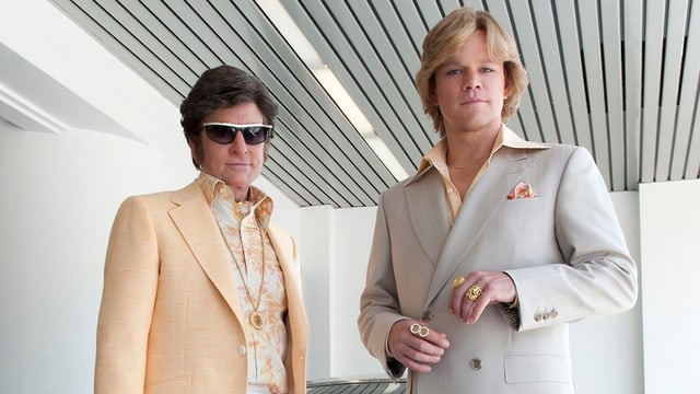 Michael Douglas als Pianist Liberace und Matt Damon als sein Liebhaber in Soderbergh's «Behind the Candelabra». Michael Douglas als Pianist Liberace und Matt Damon als sein Liebhaber in Soderbergh's «Behind the Candelabra».