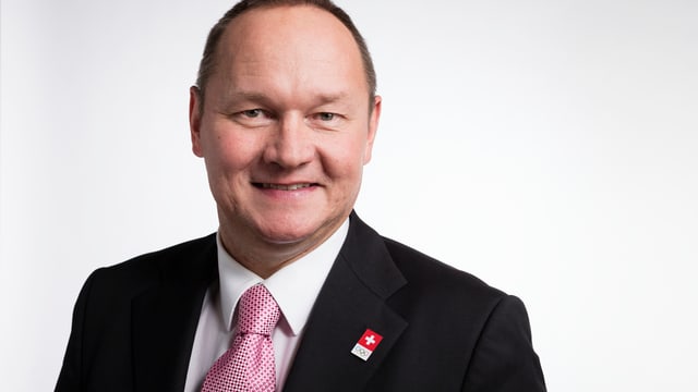 Porträtaufnahme von SVP-Nationalrat Jürg Stahl. Porträtaufnahme von SVP-Nationalrat Jürg Stahl.