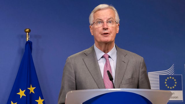 Portrait Barnier. Portrait Barnier.