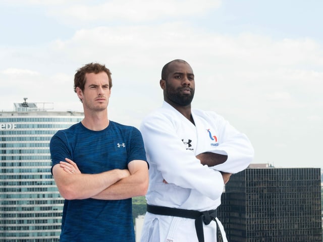 Teddy Riner Andy Murray Teddy Riner Andy Murray