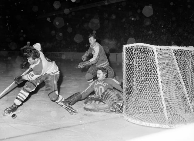 Roger Chappot im Trikot von Villars HC Roger Chappot im Trikot von Villars HC