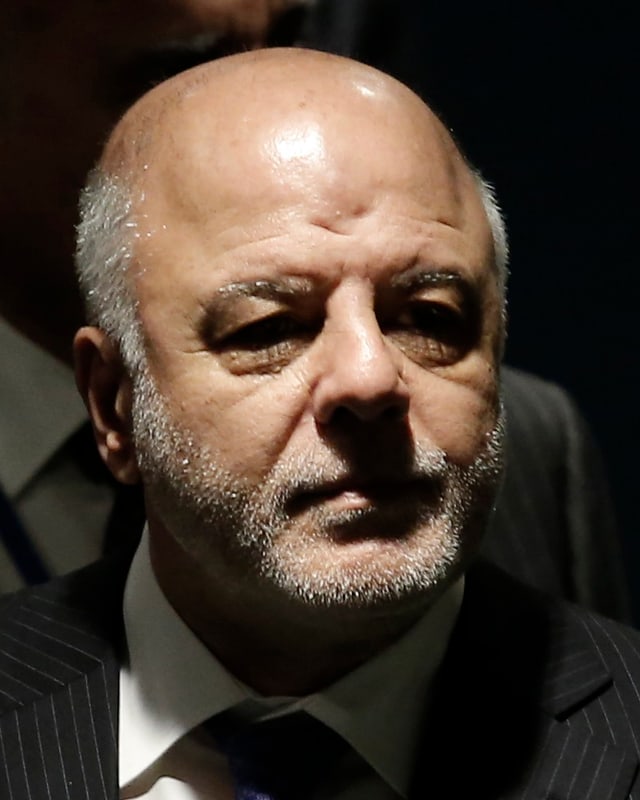 Porträt Haider al-Abadi. Porträt Haider al-Abadi.