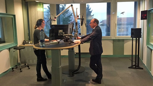 AEW-Direktor Hubert Zimmermann im Live-Interview (12.02.2015)
