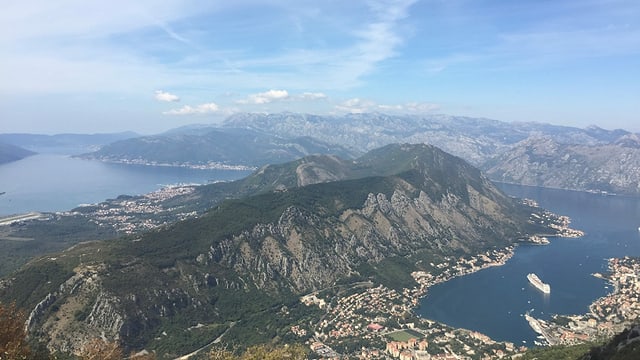 Der Hafen von Kotor in Montenegro. Der Hafen von Kotor in Montenegro.